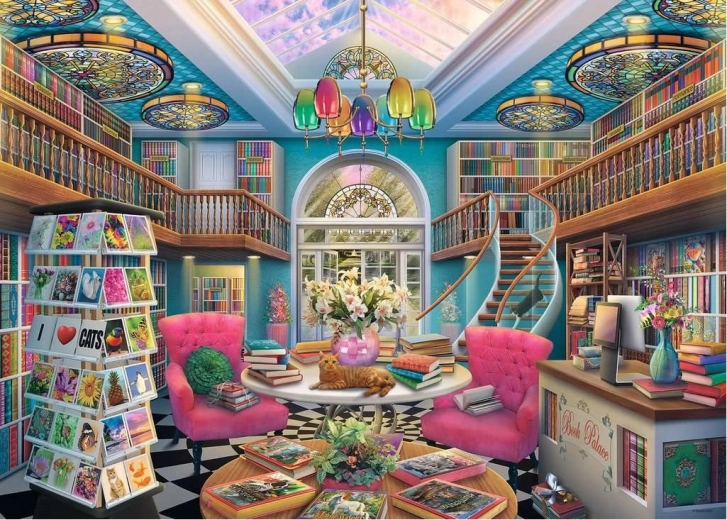 Puzzle de 1000 piezas Palacio de los Libros RAVENSBURGER