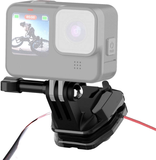 Soporte para parabrisas de motocicleta PULUZ para cámaras de acción