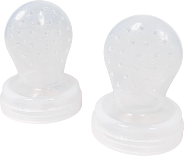 Nuuroo Lauge tetina de repuesto para mordedor, 2 uds, transparente, 6m+