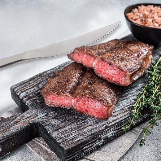 Ideal para filetes, hamburguesas y carne a la parrilla