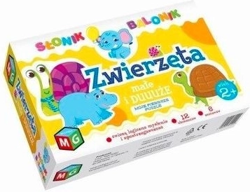 Puzzle educativo Animales pequeños y grandes