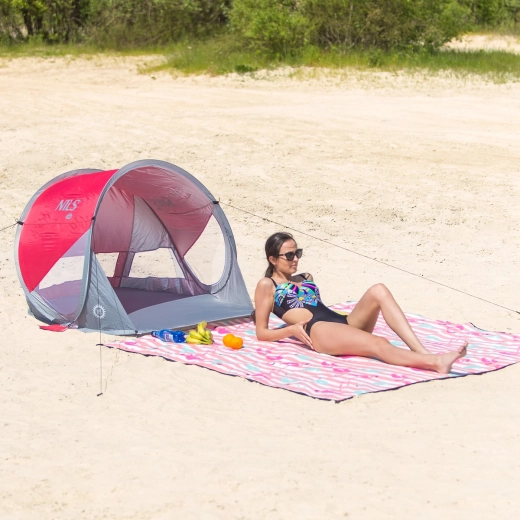 Ventilación y comodidad en la playa