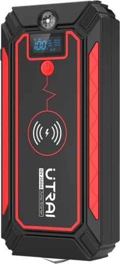 UTRAI JS4 booster de arranque para coche 2500 A con powerbank y carga inalámbrica