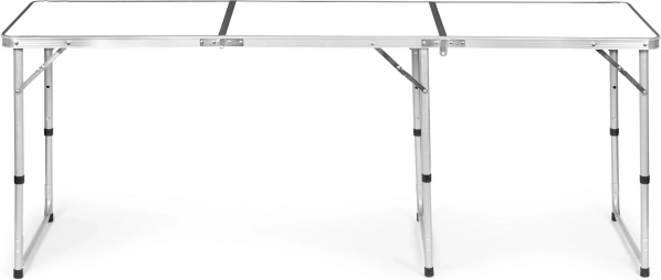Gran superficie de 180 × 60 cm para comer cómodamente