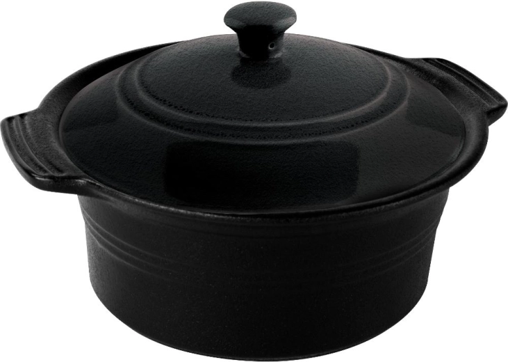 Olla redonda para horno Lamart Cera con tapa, 2,3 l