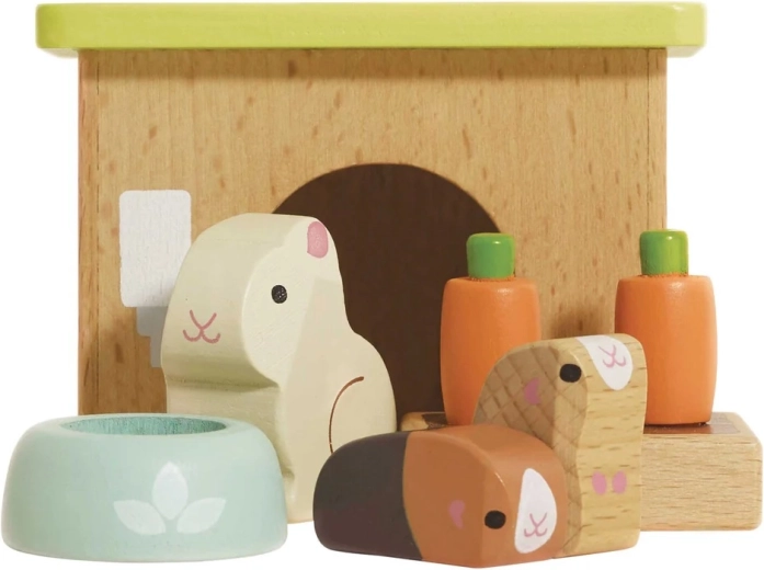 Animalitos de madera para casa de muñecas Le Toy Van