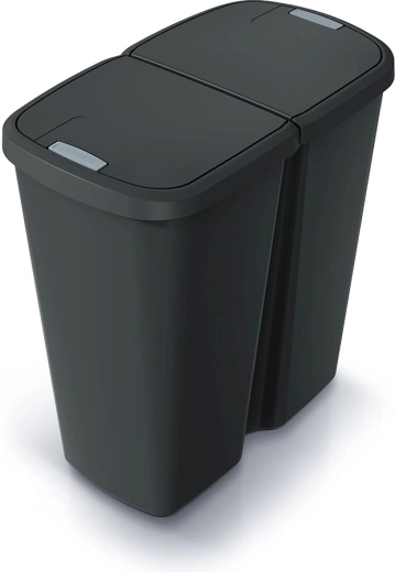Prosperplast Compacta Duo cubo para residuos separados 45 l