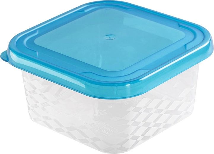 Recipiente cuadrado para alimentos Blue Box 0,45 l