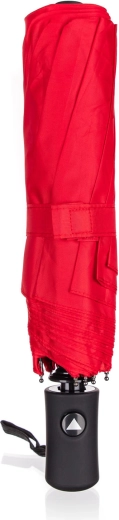 Paraguas plegable rojo de 52 cm con apertura automática