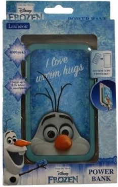 Powerbank del Reino de Hielo de 4 000 mAh con ventosas