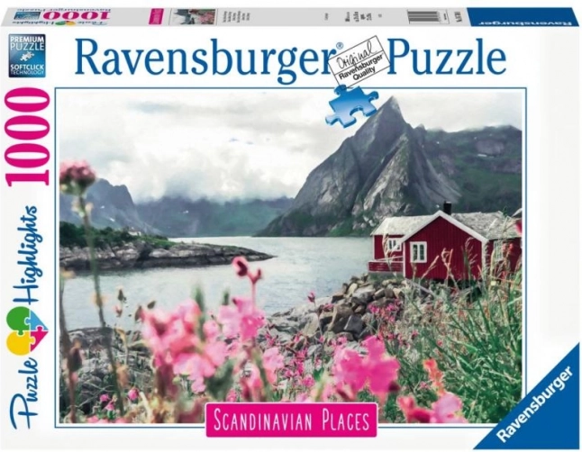 Puzzle Ravensburger Lofoten, Noruega – 1000 piezas