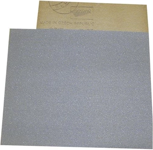 Papel de lija para lijado en húmedo, grano 600, 230 × 280 mm