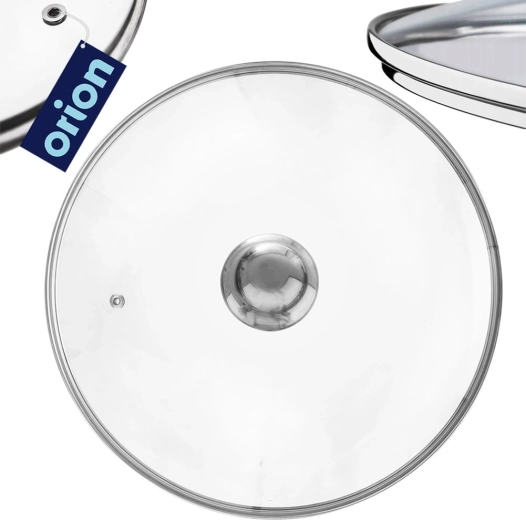 Borde de acero inoxidable resistente y asa cómoda