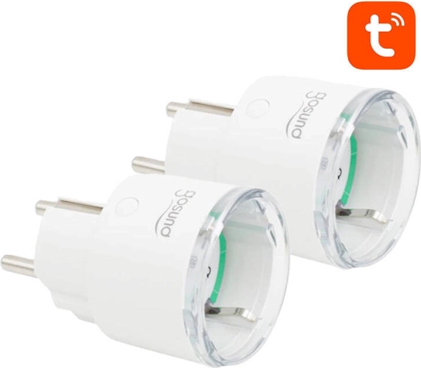 Enchufe inteligente Wi‑Fi con medición de consumo GOSUND SP111 3680 W 16 A – Tuya pack de 2