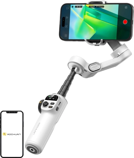 Estabilizador para smartphone AOCHUAN Smart X2 blanco
