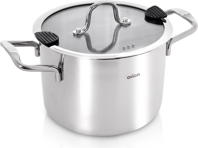 Olla de acero inoxidable con tapa VENICE 16 cm, 2,3 l