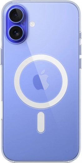 Funda transparente con MagSafe para iPhone 16 Plus
