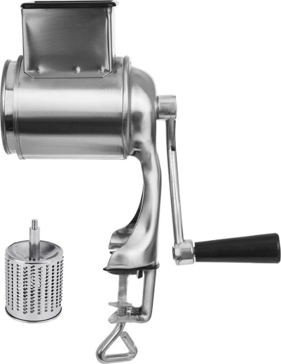 Rallador manual de acero inoxidable con sujeción a la encimera