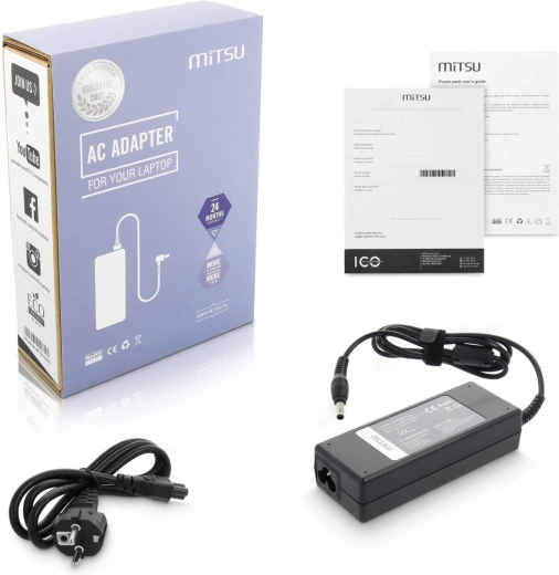 Cargador y adaptador de corriente 19 V 4,74 A (5,5 × 3,0 mm) para portátiles SAMSUNG 90 W