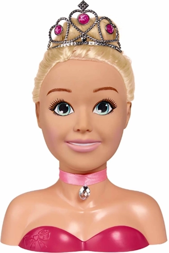 Largo cabello rubio para peinados infinitos