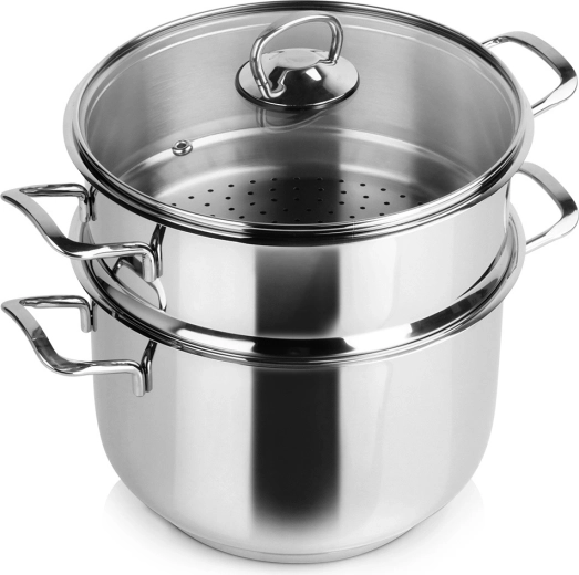 Olla vaporera Orion ANETT 5 l, de 3 piezas