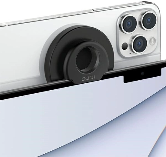 Soporte magnético para MacBook con MagSafe Sodi BM-300 negro