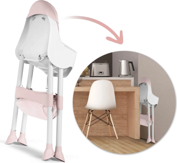 El diseño plegable ahorra espacio