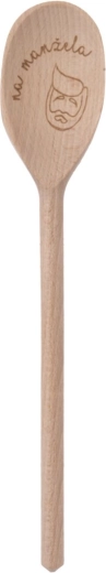 Cuchara de madera «Para el marido» 30 cm