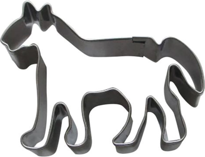 Cortador de galletas – caballo, acero inoxidable 5–6 cm
