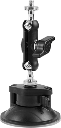 Soporte de ventosa para trípode PULUZ Magic Arm 1/4″ (negro)
