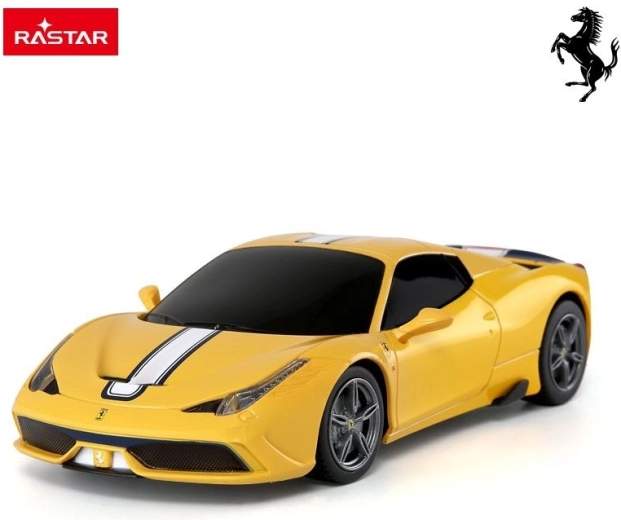 Rastar Ferrari FXX K Evo coche RC 1:24 amarillo - 1 pieza