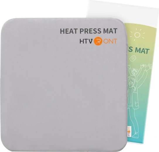 Almohadilla de planchado HTVRONT 29,2 × 29,2 cm gris