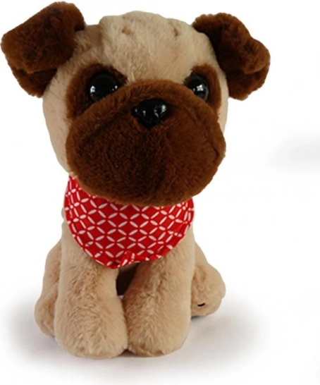 Perrito de peluche beige