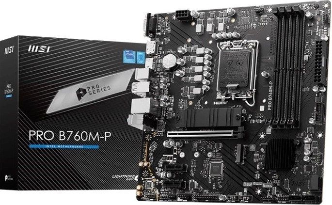 Placa base MSI PRO B760M-P