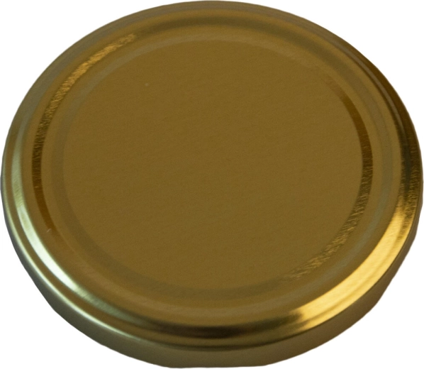 Tapas para conservas Twist 82 mm doradas (10 uds)