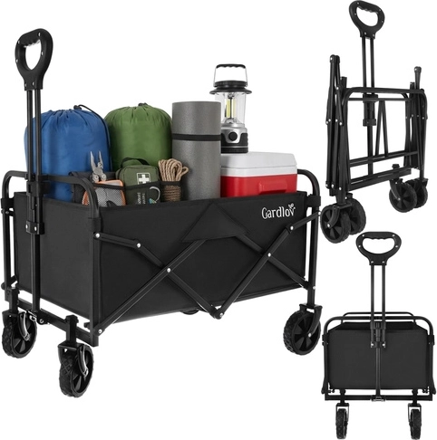 Carro de jardín plegable GARDLOV 90 l, capacidad 100 kg