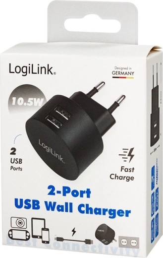 Potencia fiable de 5 V/2,1 A