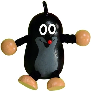 Figura magnética de madera Krtek DETOA