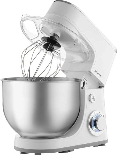 Amplio bol de acero inoxidable de 5,5 l