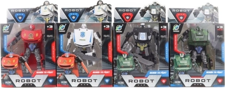 Robot plegable – se transforma en coche de rescate