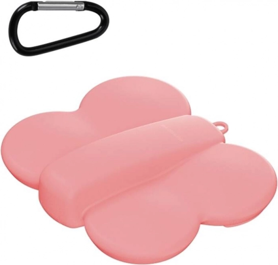 Estuche protector con forma de mariposa Sunnylife para dron NEO con mosquetón rosa