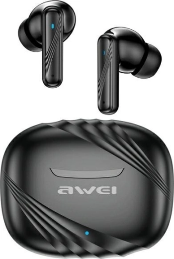 Auriculares inalámbricos AWEI TA6 TWS con ANC, negros