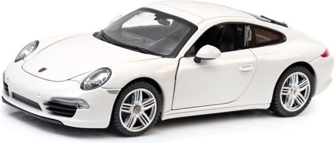 Rastar Porsche 911 Carrera S 1:24 modelo de coche blanco