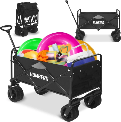 Carrito de transporte plegable 100 l HUMBERG
