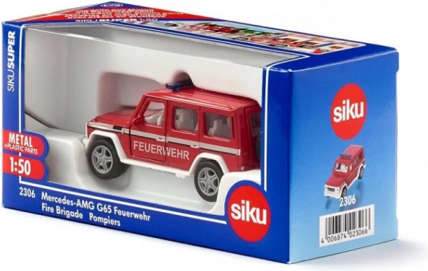 Camión de bomberos MERCEDES-AMG G 65 – modelo metálico 1:50