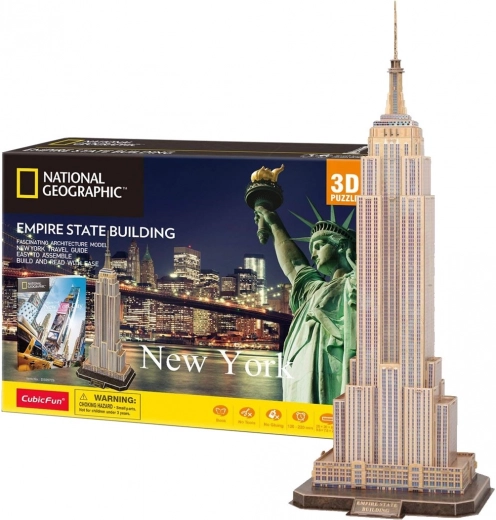 Puzle 3D Nueva York Empire State Building