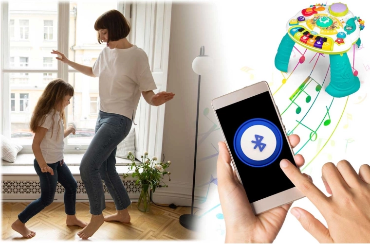 Conexión Bluetooth y diversión musical