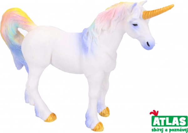 Figura de unicornio pintada a mano 14 cm