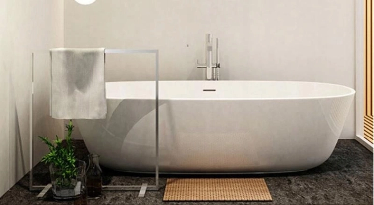 Accesorio con estilo para un baño moderno
