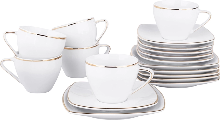 Set completo de 18 piezas para 6 personas